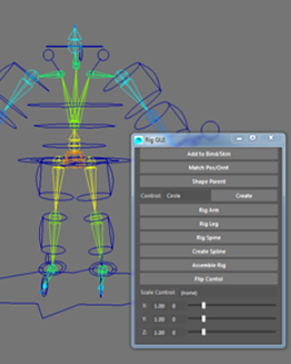 Automated Biped Rig